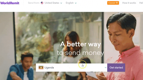 JensFrederik giphygifmaker worldremit send money to uganda GIF
