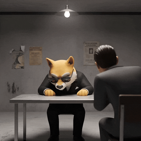 Serious Shiba Inu GIF by Doge Pound