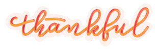 Give Thanks Thank You Sticker