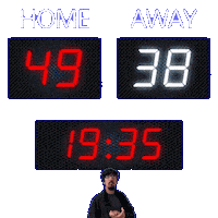 38 Away Sticker