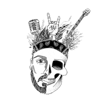 Party Dj Sticker by Le Pedre