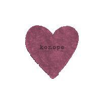 Love Heart Sticker by konope.co