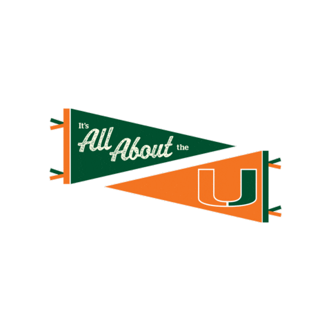 Miamihurricanes Theu Sticker by University of Miami Alumni Association