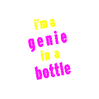 Genie In A Bottle Sticker by Christina Aguilera