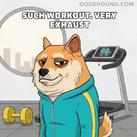 Tired Shiba Inu GIF by Doge Pound