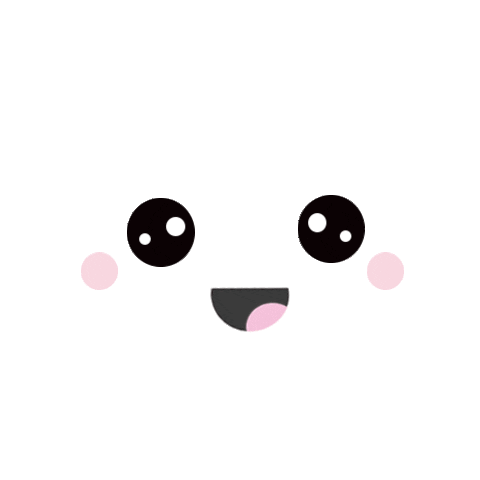 Face Kawaiiface Sticker by Live Life Happy