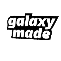 galaxymade 3d street clothing galaxy Sticker