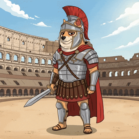 Standing Shiba Inu GIF by Doge Pound