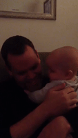 Five-Month-Old Baby Says 'I Love You' to Daddy