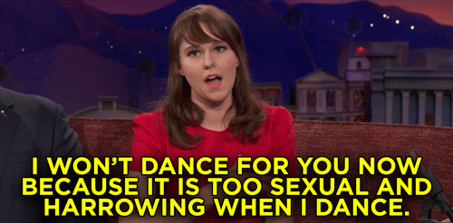 dance claudia odoherty GIF by Team Coco