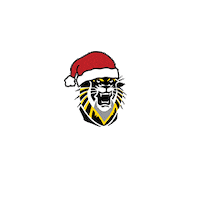 Christmas Santa Sticker by FHSU Foundation