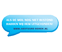 gestuurdboren mole mol drilling hdd Sticker