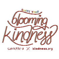 Flowers Lettering Sticker