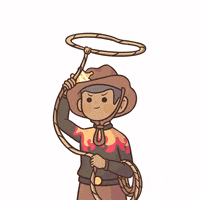 CloverStudios meme crypto nft cowboy GIF