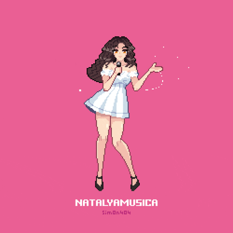 Musica Singer GIF by awoo shoppe