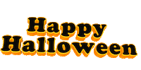 halloween text Sticker
