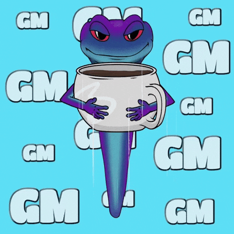 Good Morning Coffee GIF by Snek