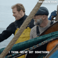 Sam Heughan Fish GIF by Men in Kilts: A Roadtrip with Sam and Graham