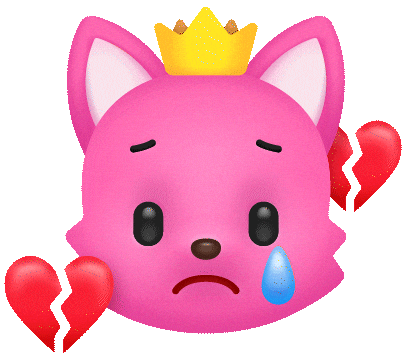 Sad Sticker by Pinkfong