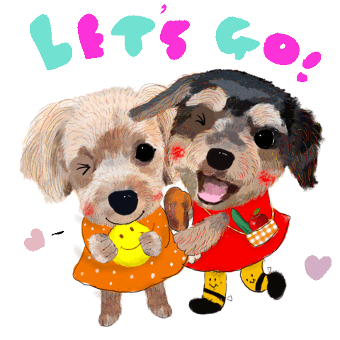 Lets Go Smile Sticker