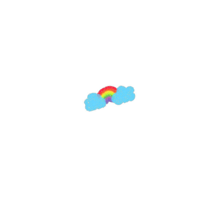 Rainbow Sky GIF