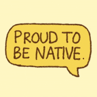 Proud to be native