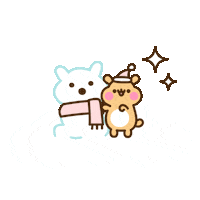 Snow Day Friends Sticker by Pusheen