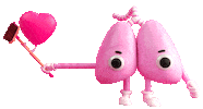 timothymercenary animation heart cartoon 3d Sticker
