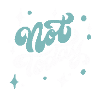 Julyddesigns chill stop lettering today Sticker
