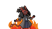 Halloween Devil Sticker