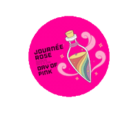 Reemergence Sticker by Day of Pink