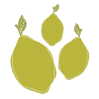 Fruit Lemon Sticker by Chimp Treats