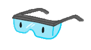 Lab Goggles Sticker by humnutrition