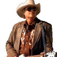 Country Boy Sticker by Alan Jackson
