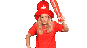 Switzerland Ray Sticker by Swiss Football Association
