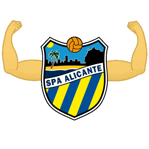 Muscle Spateam Sticker by SPALICANTE