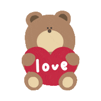 くま イラスト Sticker by SPINNS