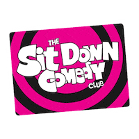 SitDownComedyClub comedy laugh comedian sdcc Sticker