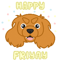 thelittledogpaw dog animal pet cavalierkingcharlesspaniel Sticker