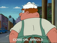 hey arnold nicksplat GIF