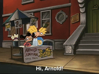 hey arnold nicksplat GIF