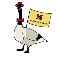 New Year Miami U Sticker by Miami University Regionals