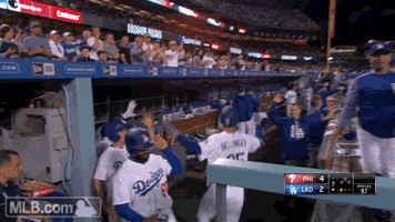 los angeles dodgers cody bellinger GIF by MLB