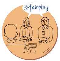 Fair Play Respect Sticker by Yes We Do