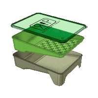 repainttray paint tray repaint repainttray Sticker
