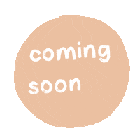 Coming Soon Thank You Sticker