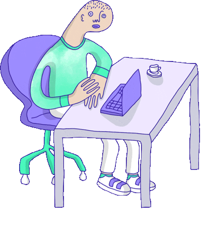 Work Monday Sticker by Shenja