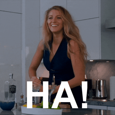 Shock Wow GIF by Blake Lively Fan