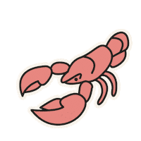 Crawfish Sticker by METKAn Speksi