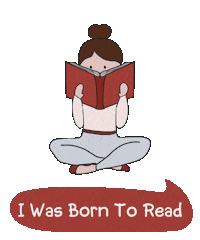 Fatamimosh girl book books reading Sticker